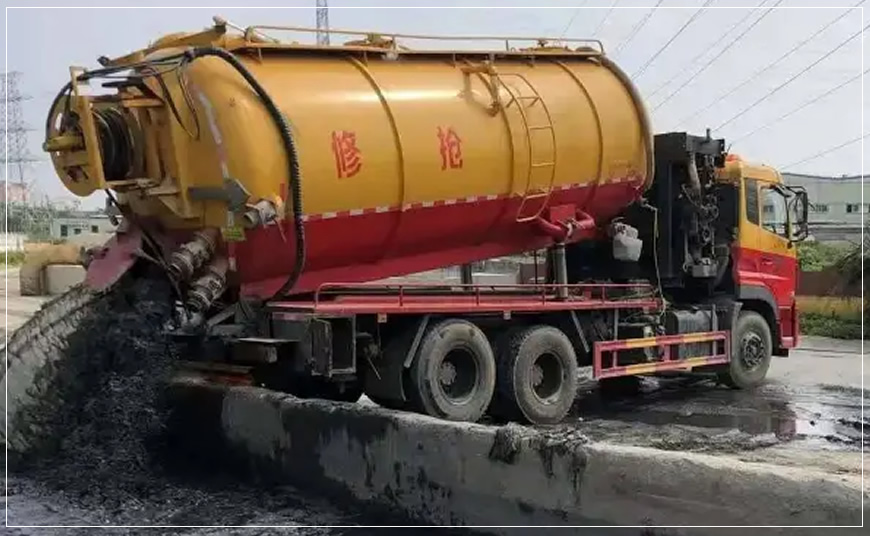 邗江区沉淀池清理案例